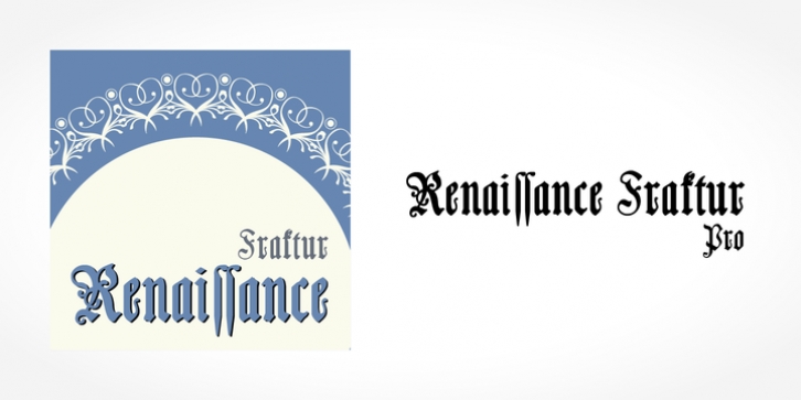 Renaissance Fraktur Pro font preview