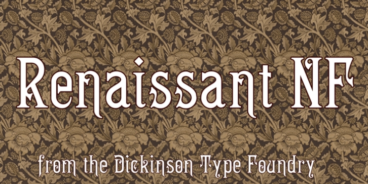 Renaissant NF font preview