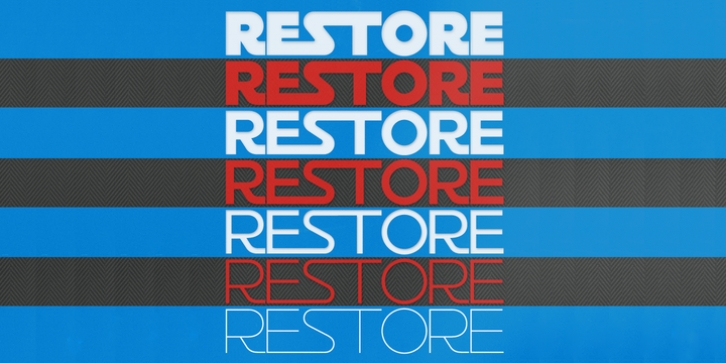 Restore font preview