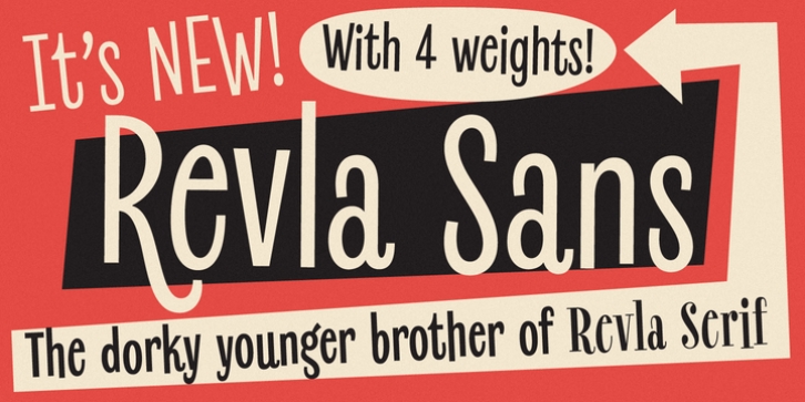 Revla Sans font preview