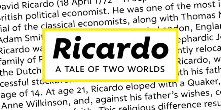 Ricardo font preview