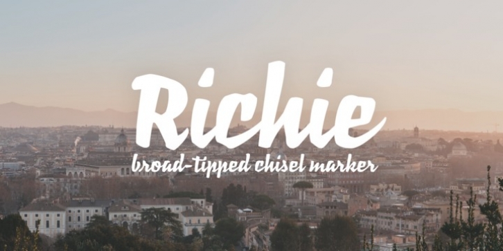 Richie font preview