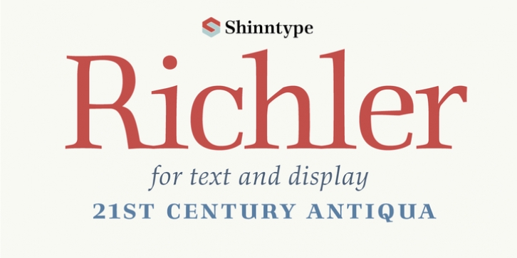 Richler font preview