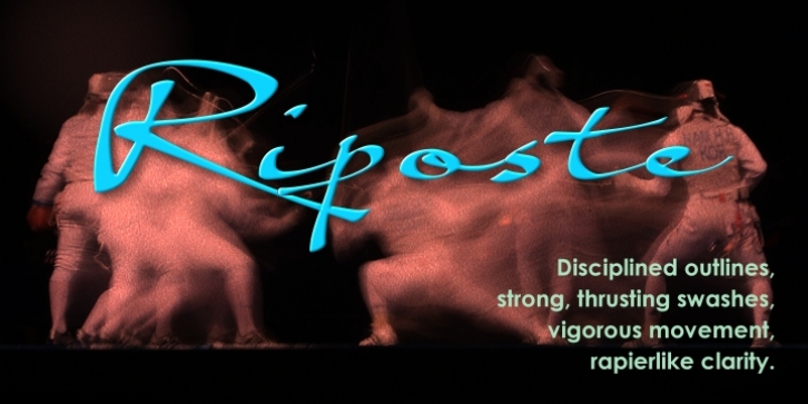 Riposte font preview