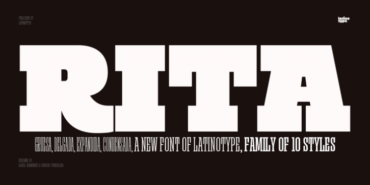 Rita font preview