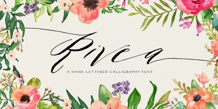 Rivea font preview