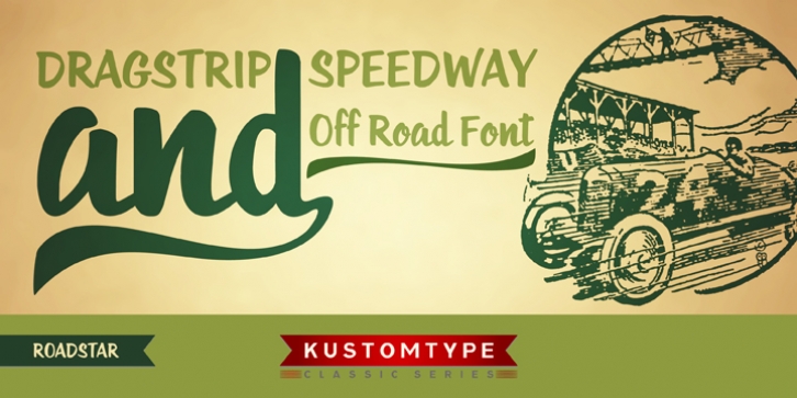 Roadstar font preview