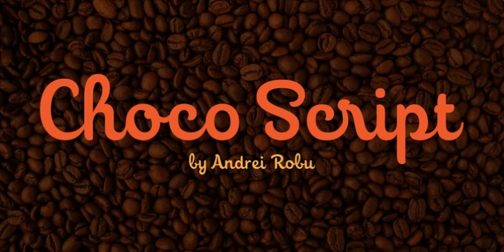 Robu Choco Script font preview