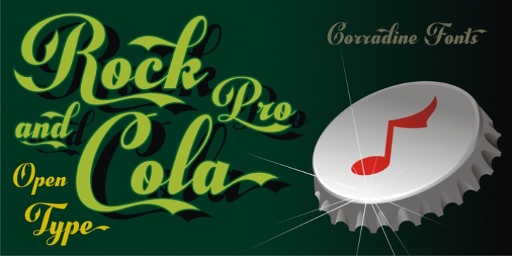 Rock And Cola font preview