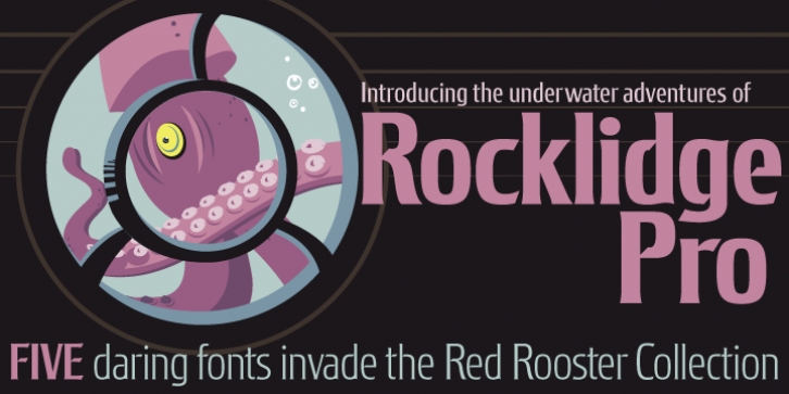 Rocklidge Pro font preview