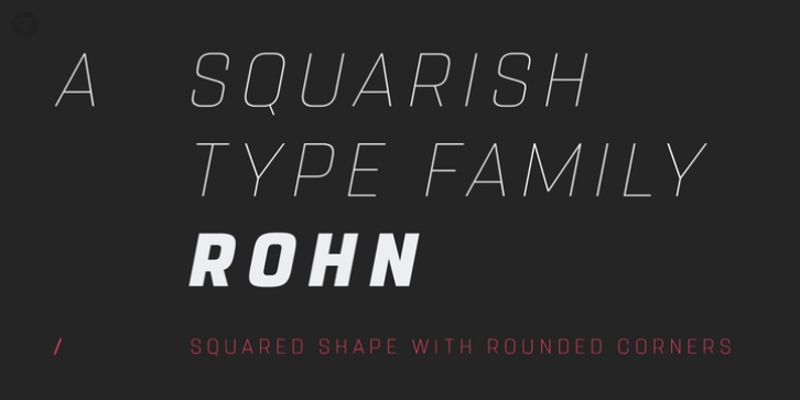 Rohn font preview