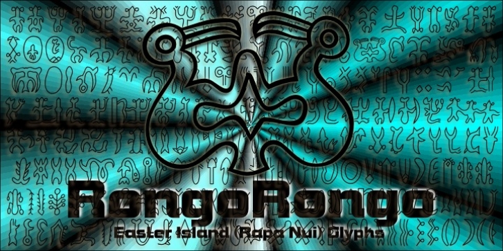 RongoRongo font preview