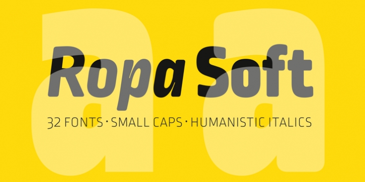 Ropa Soft Pro font preview