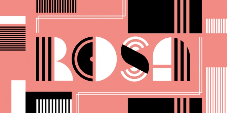 Rosa font preview