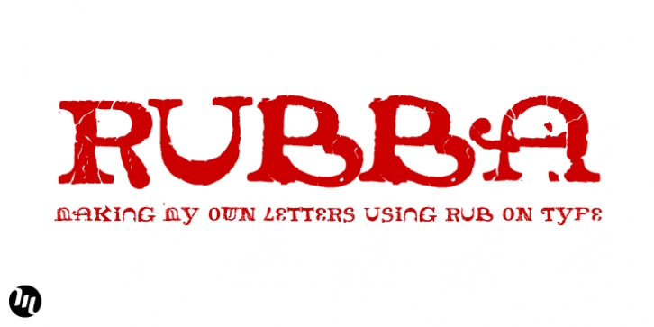 Rubba font preview