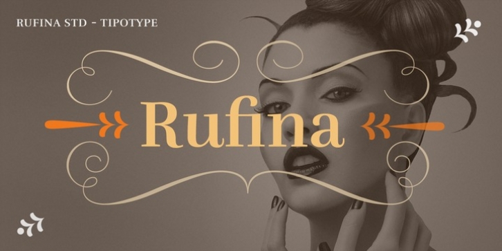 Rufina STD font preview
