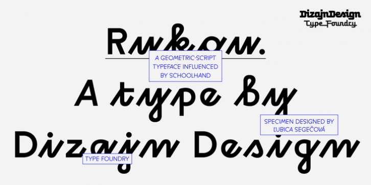 Rukou font preview