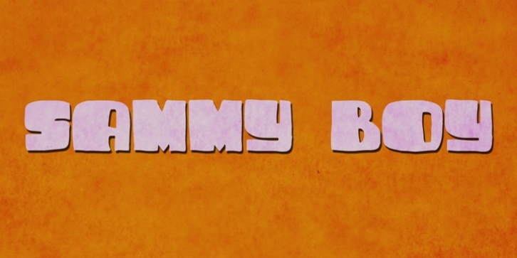 Sammy Boy font preview