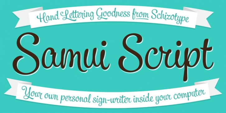 Samui Script font preview