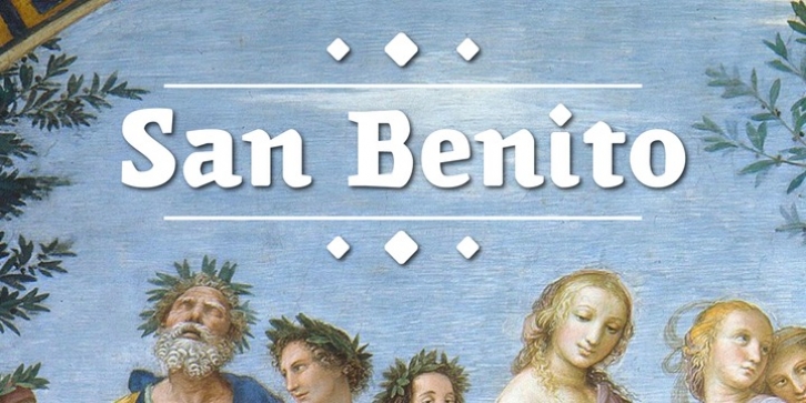 San Benito font preview