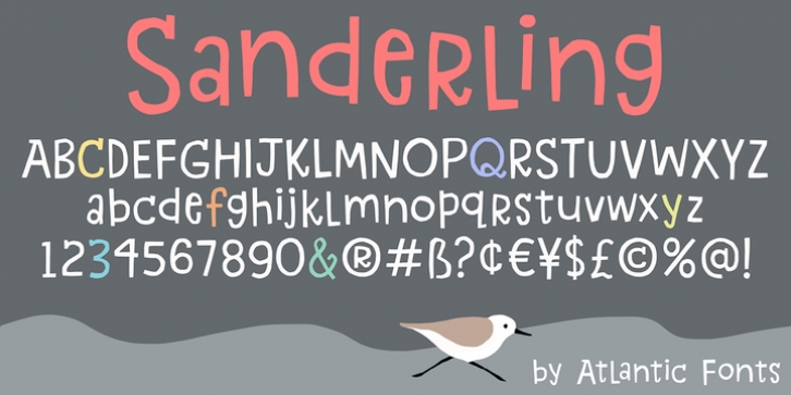 Sanderling font preview