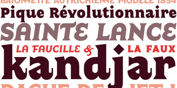 Sans Merci font preview