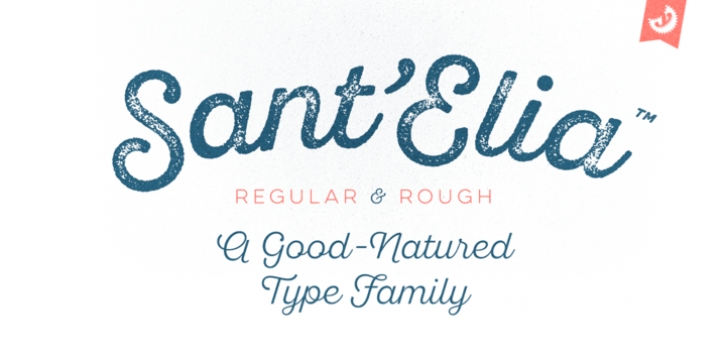 Sant’Elia Script font preview