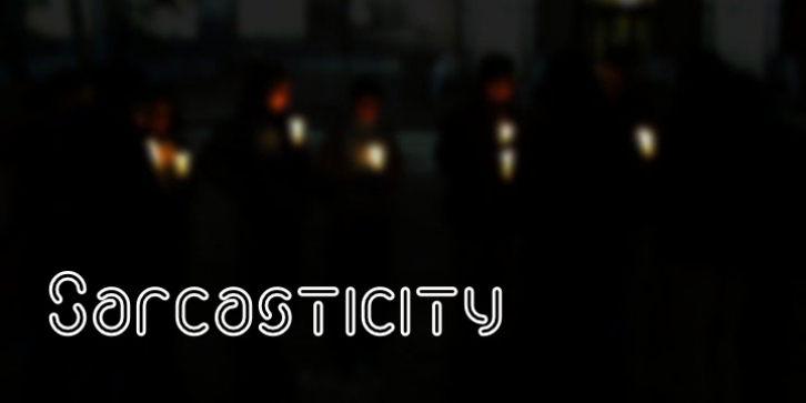 Sarcasticity font preview