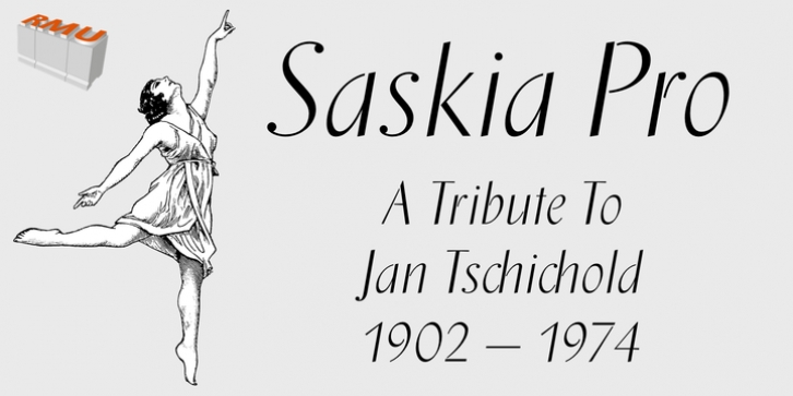 Saskia Pro font preview