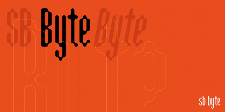 SB Byte font preview