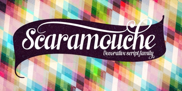 Scaramouche font preview