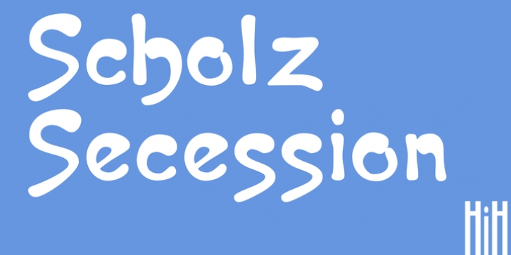 Scholz Secession font preview