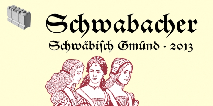 Schwabacher font preview