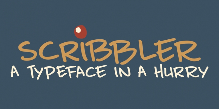 Scribbler font preview