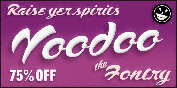 SCRIPT1 Voodoo Script font preview