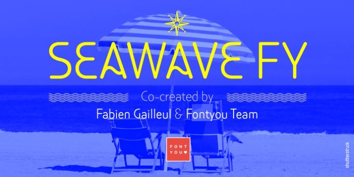 Seawave FY font preview