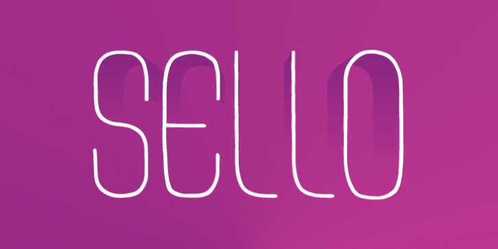 Sello font preview