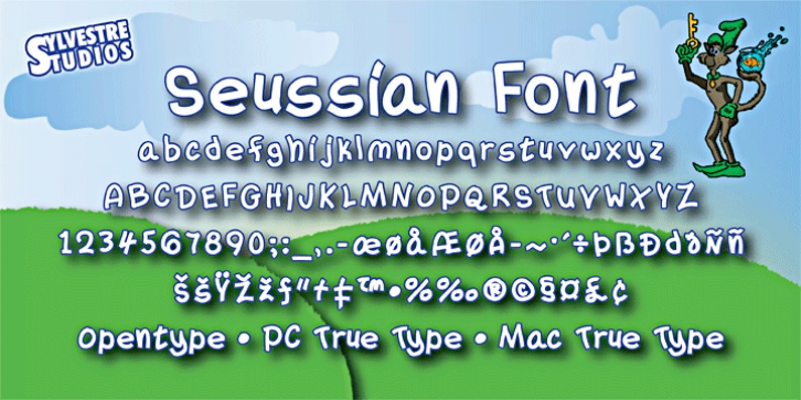 Seussian font preview