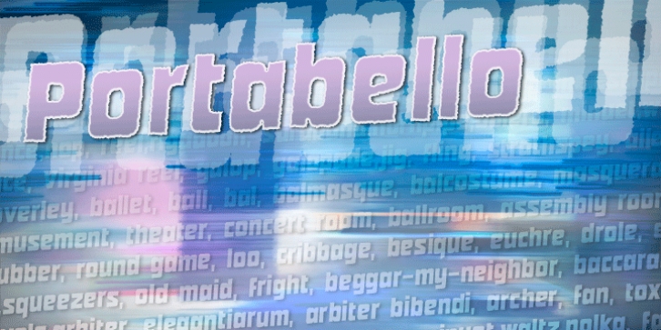 SF Portabello font preview