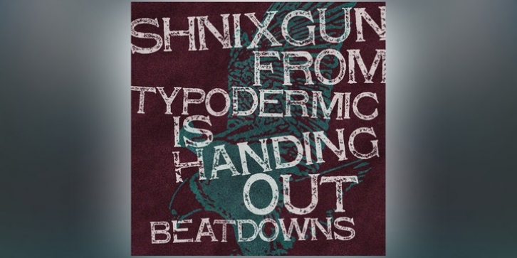 Shnixgun font preview