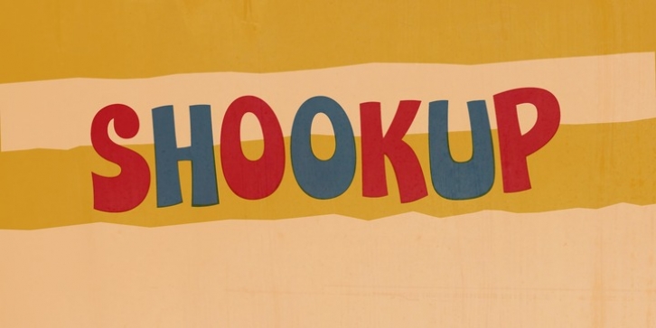 Shookup font preview