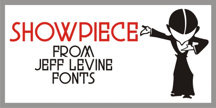 Showpiece JNL font preview