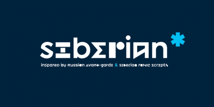 Siberian font preview