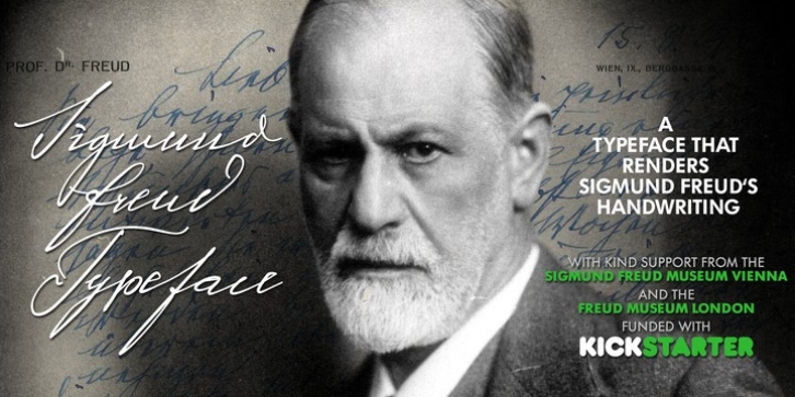 Sigmund Freud Typeface font preview