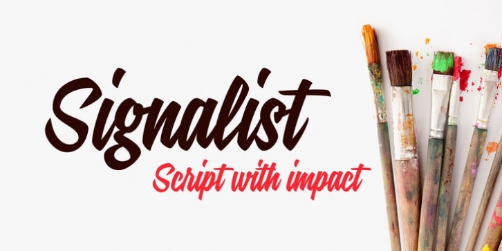 Signalist font preview