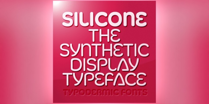 Silicone font preview