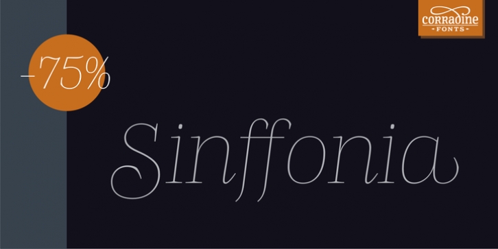 Sinffonia font preview