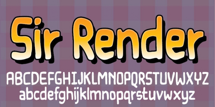 Sir Render font preview