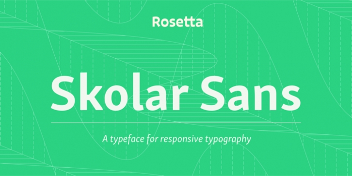 Skolar Sans PE font preview