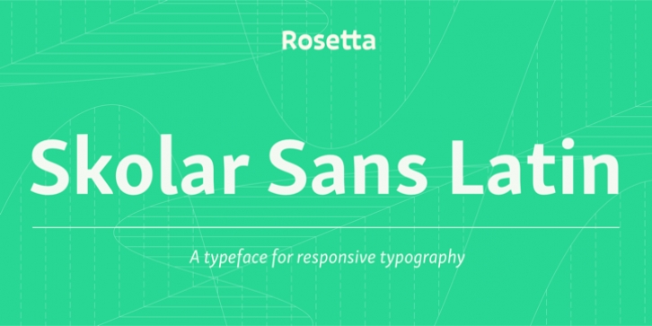 Skolar Sans font preview